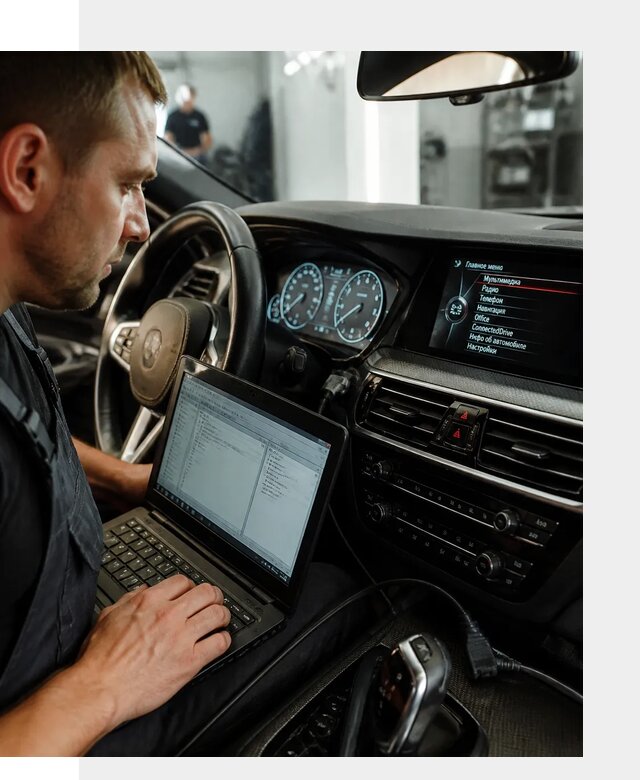 Русификация приборной панели BMW для авто в Сарапуле от компании